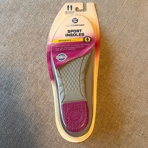 Women's Sport Insoles - Gray and Pink